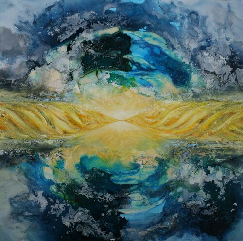 Ausgleichung by Arno Bruse, Painting for Sale on Singulart