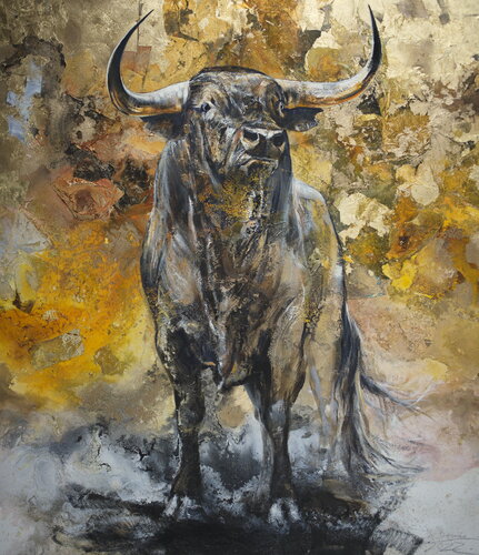 Toro di Arno Bruse, Pittura in vendita su Singulart