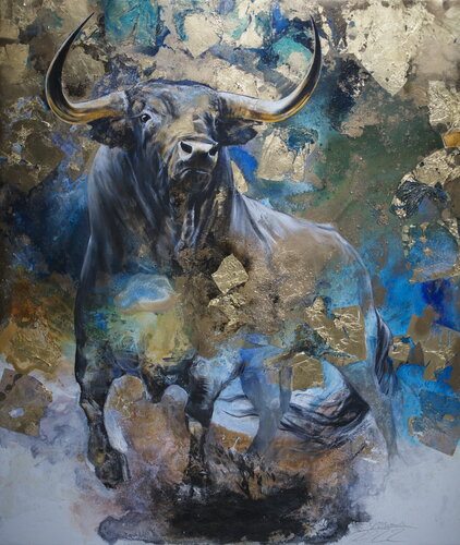 "T 'oro" di Arno Bruse, Pittura in vendita su Singulart