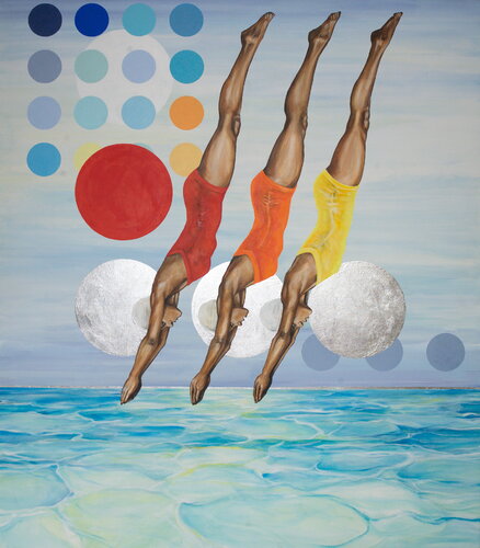 Synchronicity di Arno Bruse, Pittura in vendita su Singulart