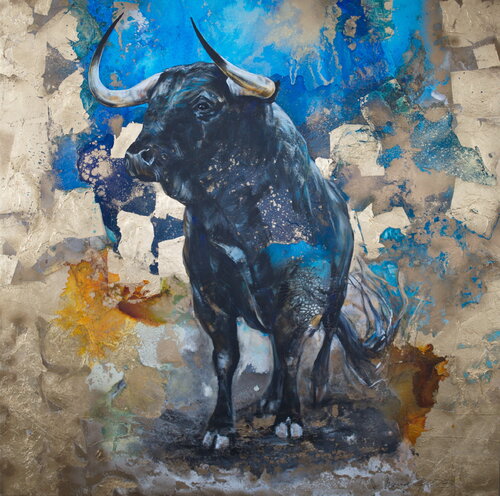 Toro di Arno Bruse, Pittura in vendita su Singulart