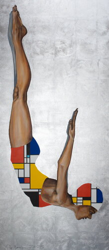 The Art of Flying di Arno Bruse, Pittura in vendita su Singulart