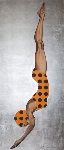 "High Dive" No. 55 by Arno Bruse, 회화 for Sale on Singulart
