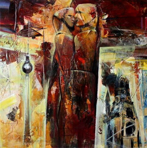 Berlin Central No. 5 di Arno Bruse, Pittura in vendita su Singulart