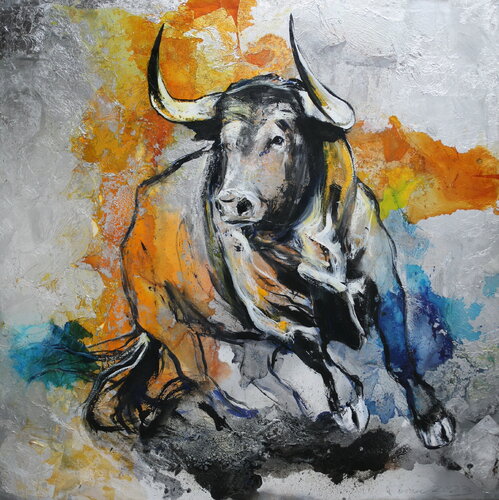 Toro di Arno Bruse, Pittura in vendita su Singulart