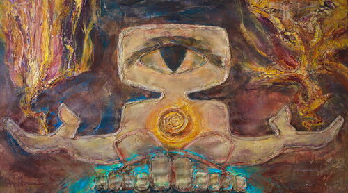 Die Kraft zu Geben by Arno Bruse, 油畫 for Sale on Singulart