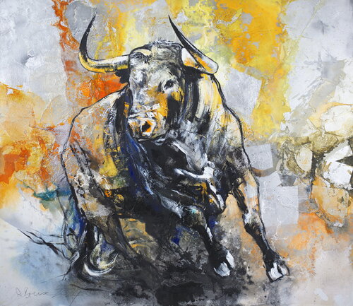 Toro by Arno Bruse, Painting for Sale on Singulart