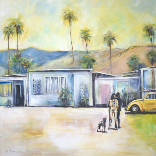 The New Home by Arno Bruse, 회화 for Sale on Singulart