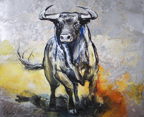 Toro di Arno Bruse, Pittura in vendita su Singulart