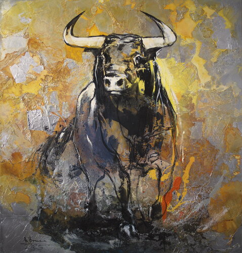 Toro by Arno Bruse, Painting for Sale on Singulart