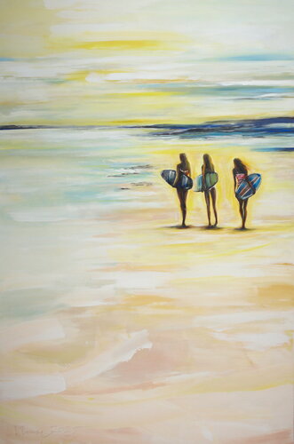 Best Time Of The Day by Arno Bruse, 회화 for Sale on Singulart