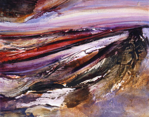 Red Line van Arno Bruse, Schilderij te koop op Singulart