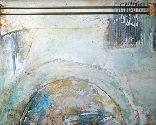 Der Klang von Metall di Arno Bruse, Pittura in vendita su Singulart