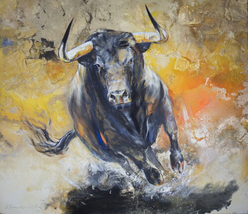 Toro by Arno Bruse, Painting for Sale on Singulart