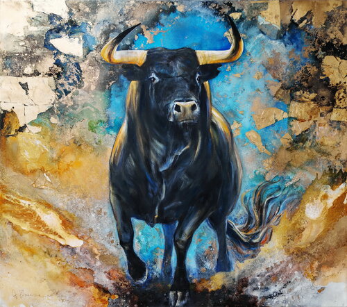"T'oro" von Arno Bruse, Malerei kaufen auf Singulart
