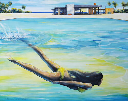The Sound Of Silence by Arno Bruse, Painting for Sale on Singulart
