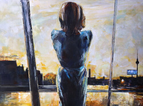 Meine Stadt von Arno Bruse, Malerei kaufen auf Singulart