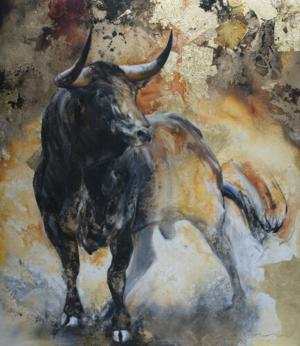 Toro di Arno Bruse, Pittura in vendita su Singulart