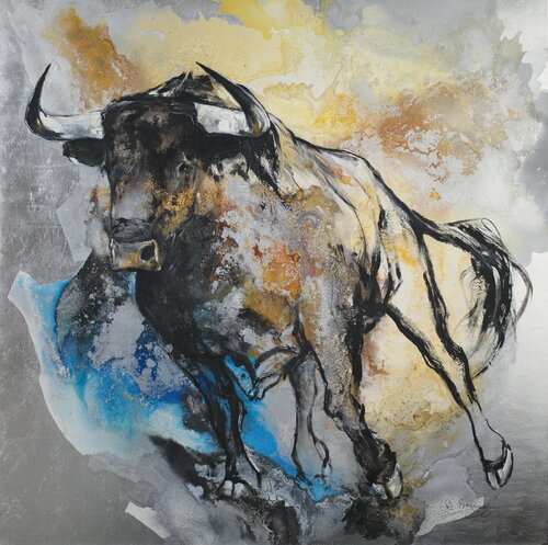 Toro di Arno Bruse, Pittura in vendita su Singulart