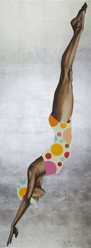 "Summer Dive" van Arno Bruse, Schilderij te koop op Singulart