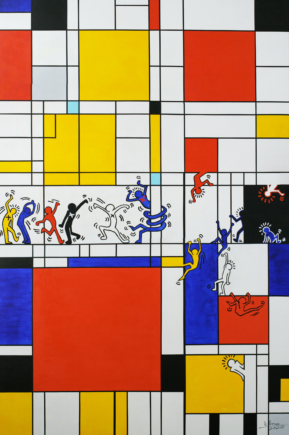 Celebrating  Mondrian Arno Bruse