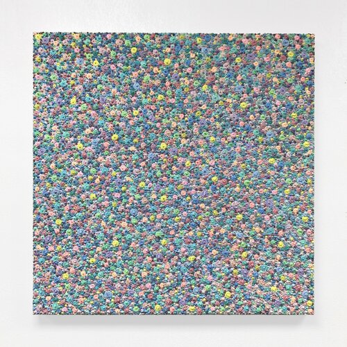 Touch from Above (robin eggs) van Gianna DiBartolomeo, Schilderij te koop op Singulart