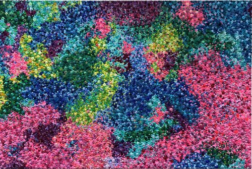 Touch from Above (map 1) by Gianna DiBartolomeo, 회화 for Sale on Singulart