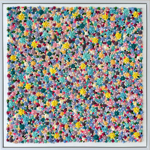 Touch from Above (tropical) by Gianna DiBartolomeo, 회화 for Sale on Singulart