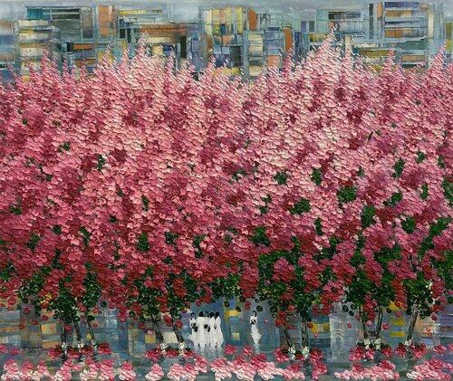 Season Passes di Trong Thuong Tran, Pittura in vendita su Singulart