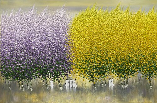 After the summer rain No.4 van Trong Thuong Tran, Schilderij te koop op Singulart