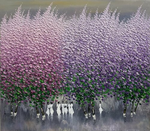 Season changes No.2 di Trong Thuong Tran, Pittura in vendita su Singulart