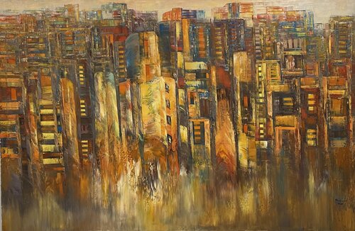 Sunny afternoon city Trong Thuong Tran