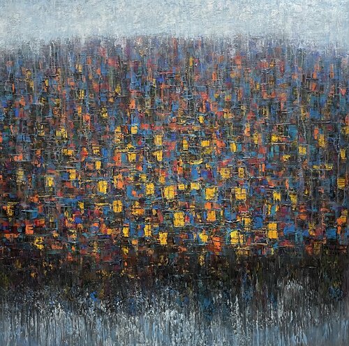 City on a rainy day Trong Thuong Tran