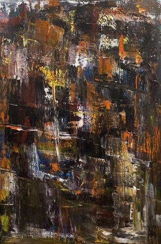 Abstract No.2 by Trong Thuong Tran, Painting for Sale on Singulart