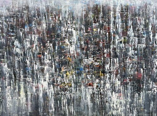 City day snowfall Trong Thuong Tran