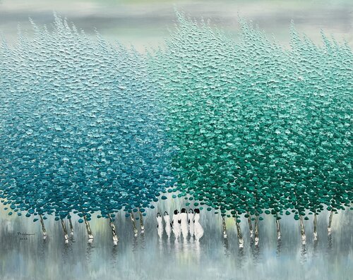 Spring breeze No.3 von Trong Thuong Tran, Malerei kaufen auf Singulart