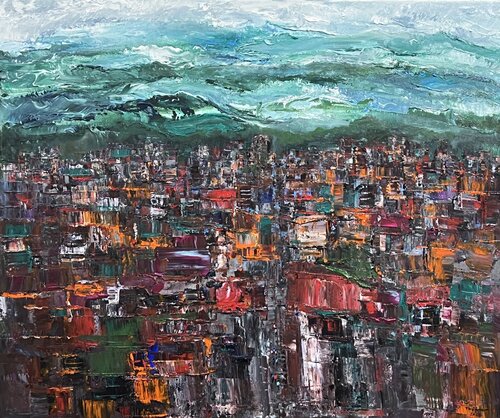 An early morning of Lao Cai Trong Thuong Tran