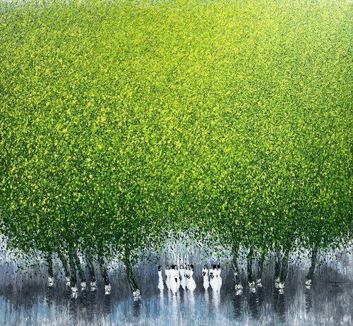 Spring breeze No.4 von Trong Thuong Tran, Malerei kaufen auf Singulart