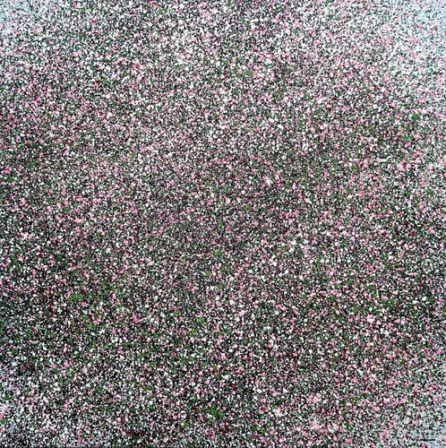 White flower spring day van Trong Thuong Tran, Schilderij te koop op Singulart