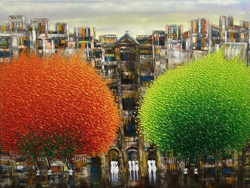 After the afternoon rain Trong Thuong Tran