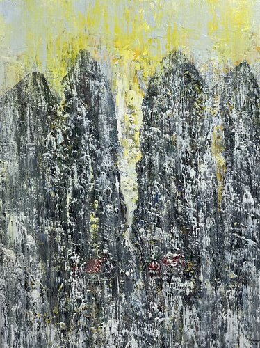 Snow day melted van Trong Thuong Tran, Schilderij te koop op Singulart