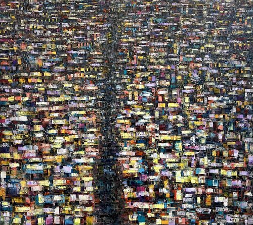 City night by Trong Thuong Tran, 회화 for Sale on Singulart