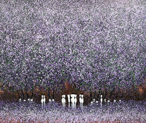 Spring sunshine No.2 van Trong Thuong Tran, Schilderij te koop op Singulart