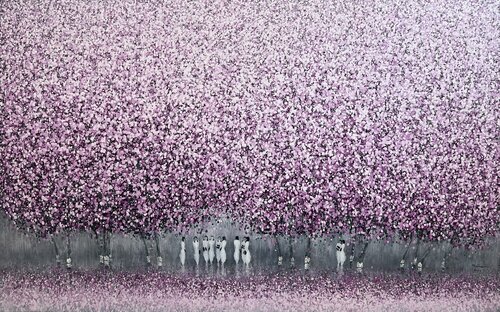 A winter morning von Trong Thuong Tran, Malerei kaufen auf Singulart