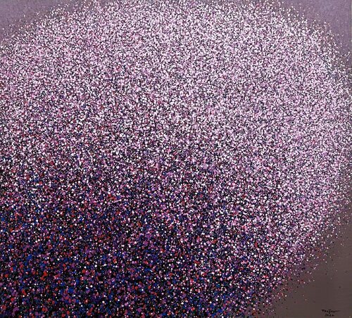 Cherry blossoms in spring breeze No.4 Trong Thuong Tran