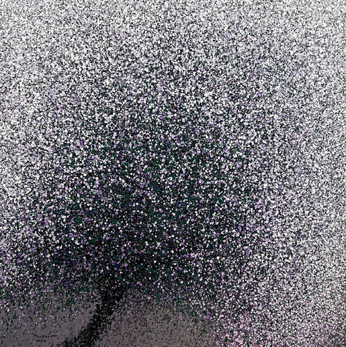 Cherry Blossoms in the Morning Mist No.3 von Trong Thuong Tran, Malerei kaufen auf Singulart
