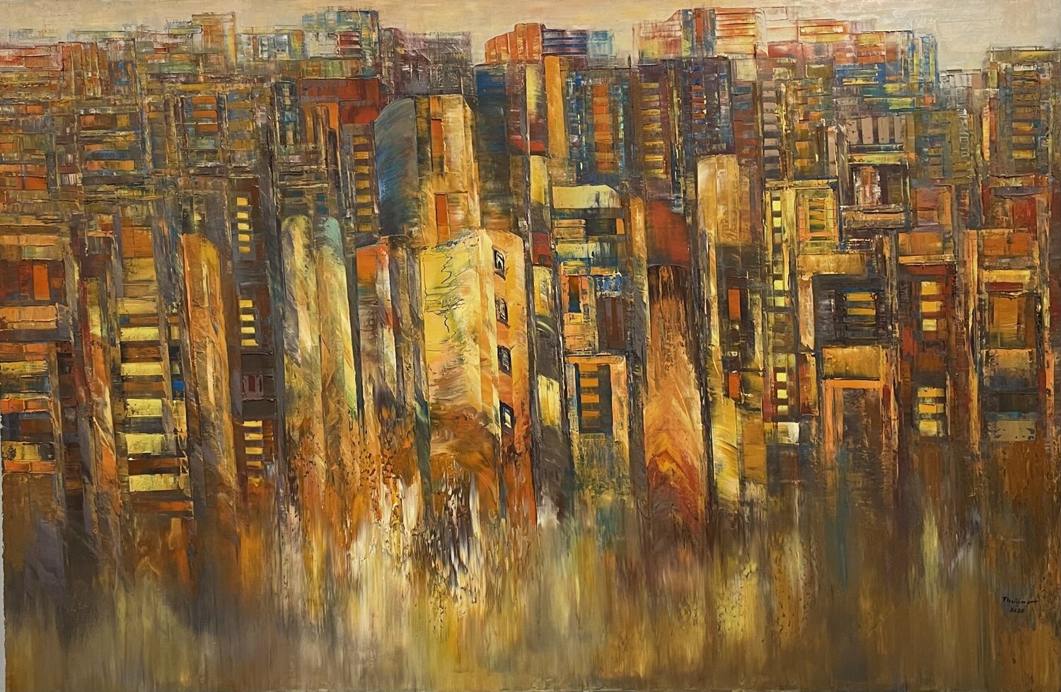 Sunny afternoon city Trong Thuong Tran