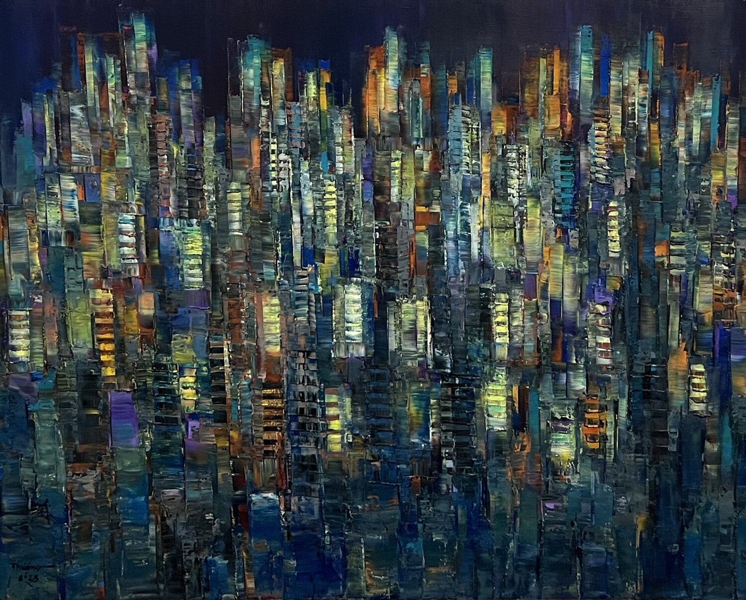 City at night Trong Thuong Tran