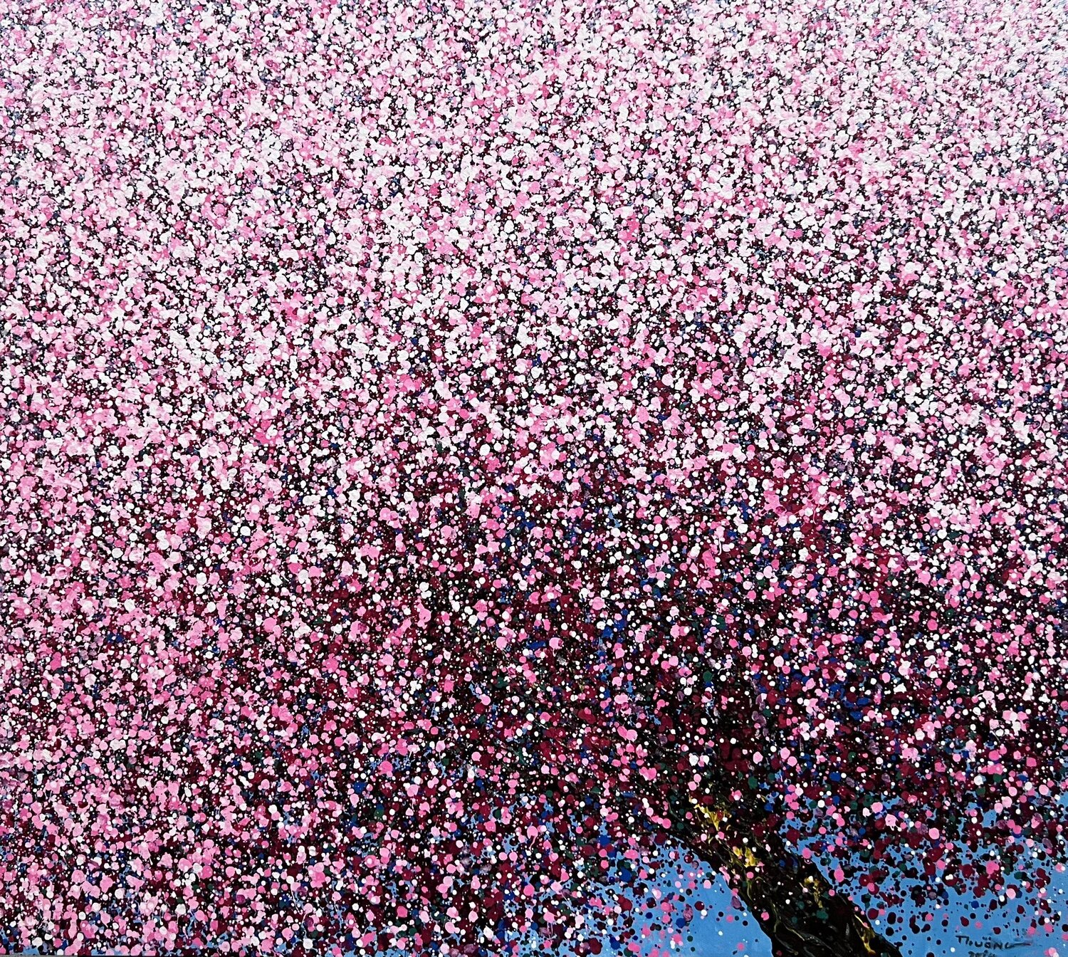 Peach blossoms before the spring breeze Trong Thuong Tran