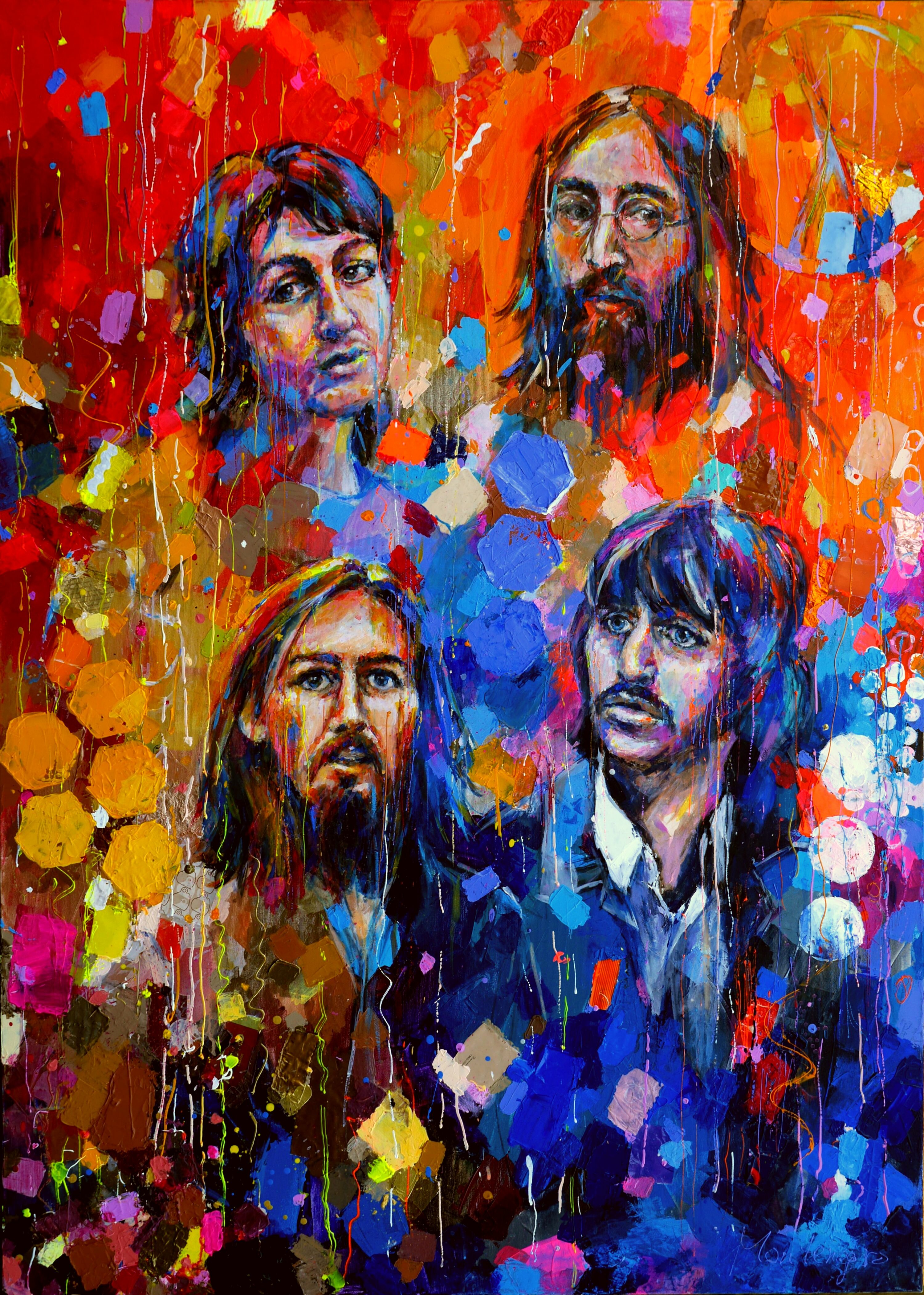 Thema beatles Gemälde